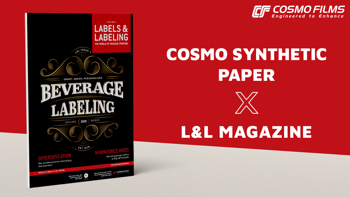 L&L Magazin-Cover gedruckt auf Cosmo Synthetic Paper
