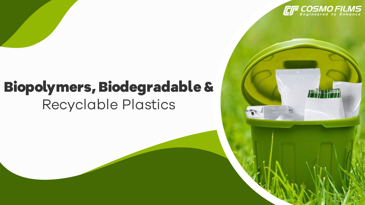 Biopolymere, biologisch abbaubare und recycelbare Kunststoffe: Verpackung für eine nachhaltige Zukunft
