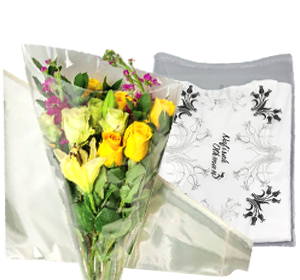 Blumen-/Textilverpackungen
